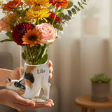 Any Pet Photo - Personalized Cat Acrylic Pot