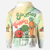 Eat Your Veggies - Personalized Veganism All Over Shirt
