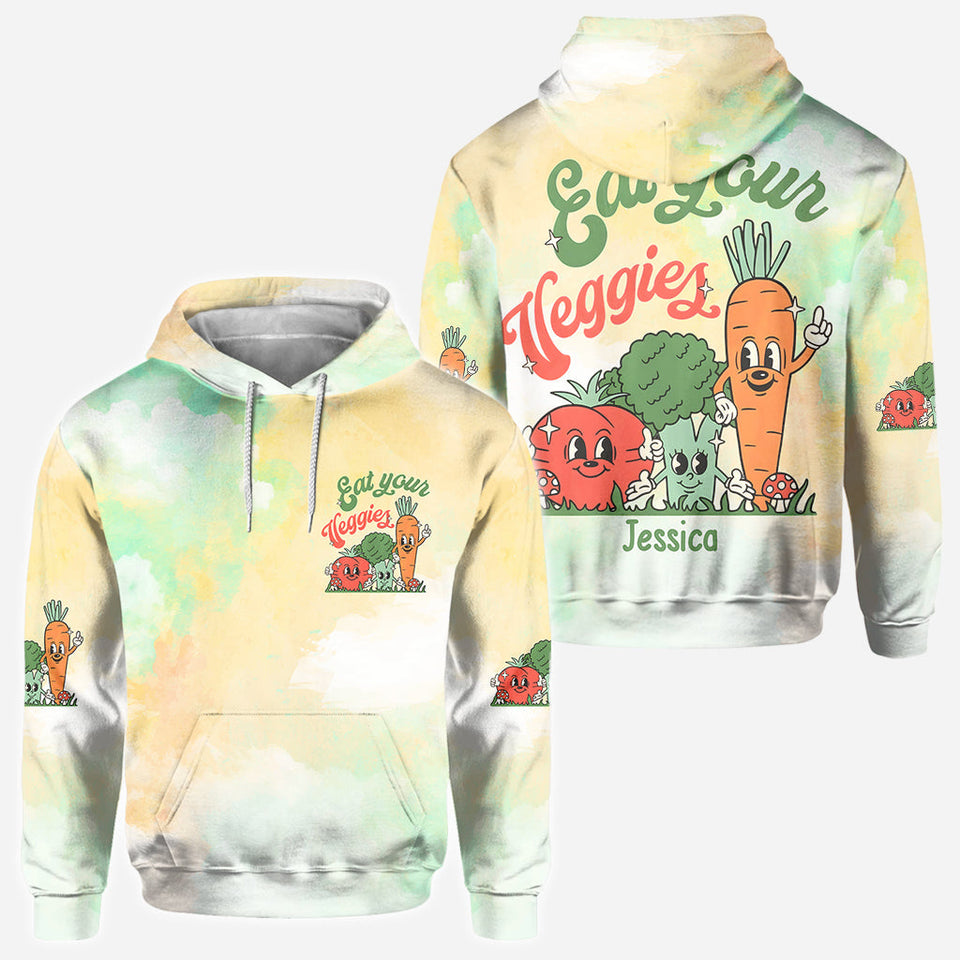 Eat Your Veggies - Personalized Veganism All Over Shirt