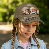 Dad Grandpa Gift Custom From Photo - Personalized Father Classic Cap