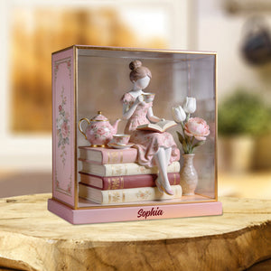 Love Books - Personalized Book Custom Shaped Acrylic Plaque