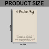 Pet Owner Keepsake Gift - Personalized Dog Pocket Hug Card