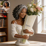 Bloom for Yourself - Personalized Self Love Acrylic Flower Vase
