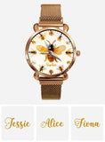 Just A Girl Who Loves Bees - Personalized Bee Women Hand Watch