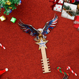 Strong Eagle - Personalized Bald Eagle Tree Topper