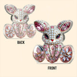 Easter Bunny - Personalized Grandma Custom Shaped Acrylic Plaque