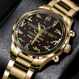 I Love You - Personalized Spicy Couple Hand Watch