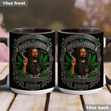 Old Bastards Cannabis Club LifeTime Member - Personalized Weed Accent Mug & Coaster