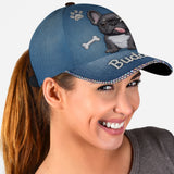 Custom Any Photo Proud Dog/Cat Mama - Personalized Dog Classic Cap