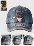 Custom Any Photo Proud Dog/Cat Mama - Personalized Dog Classic Cap