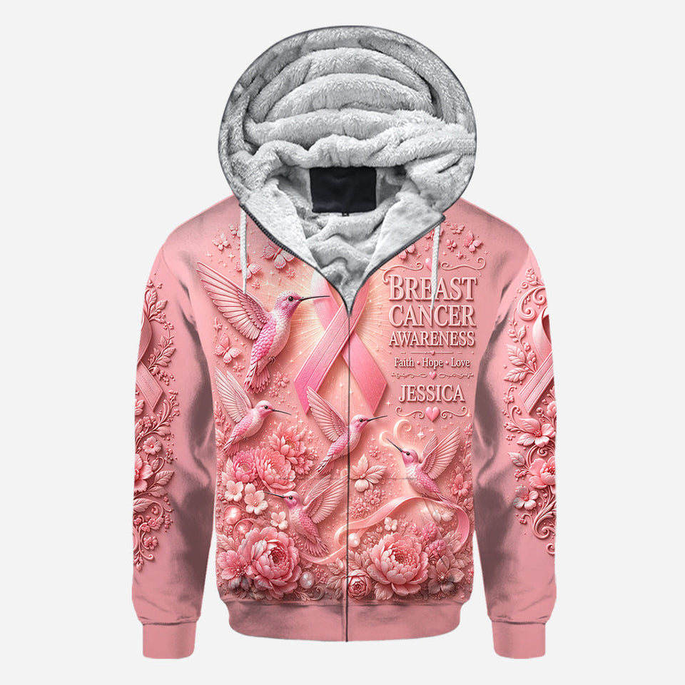 Breast Cancer Awareness - Personalized Breast Cancer Awareness All Over Shirt