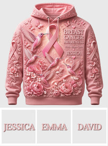 Breast Cancer Awareness - Personalized Breast Cancer Awareness All Over Shirt