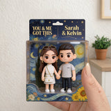You & Me We Got This - Personalized Couple Acrylic Display Box