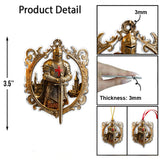 Knight Of God - Personalized Christian Ornament