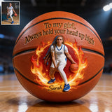 Believe In Yourself - Personalized Basketball Multi-Sport Ball