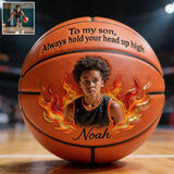 Believe In Yourself - Personalized Basketball Multi-Sport Ball