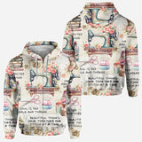 Sew Addicted To Sewing - Personalized Sewing All Over Shirt