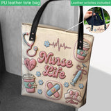 Nurse Life - Personalized Nurse Tote Bag