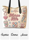 Nurse Life - Personalized Nurse Tote Bag
