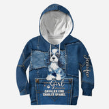 Love Cavalier King Charles Spaniel - Personalized Dog Hoodie and Leggings