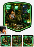 Stoner Gift - Personalized Weed Acrylic LED Night Light