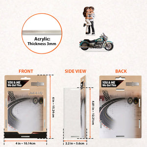 Ride Together - Personalized Biker Acrylic Display Box