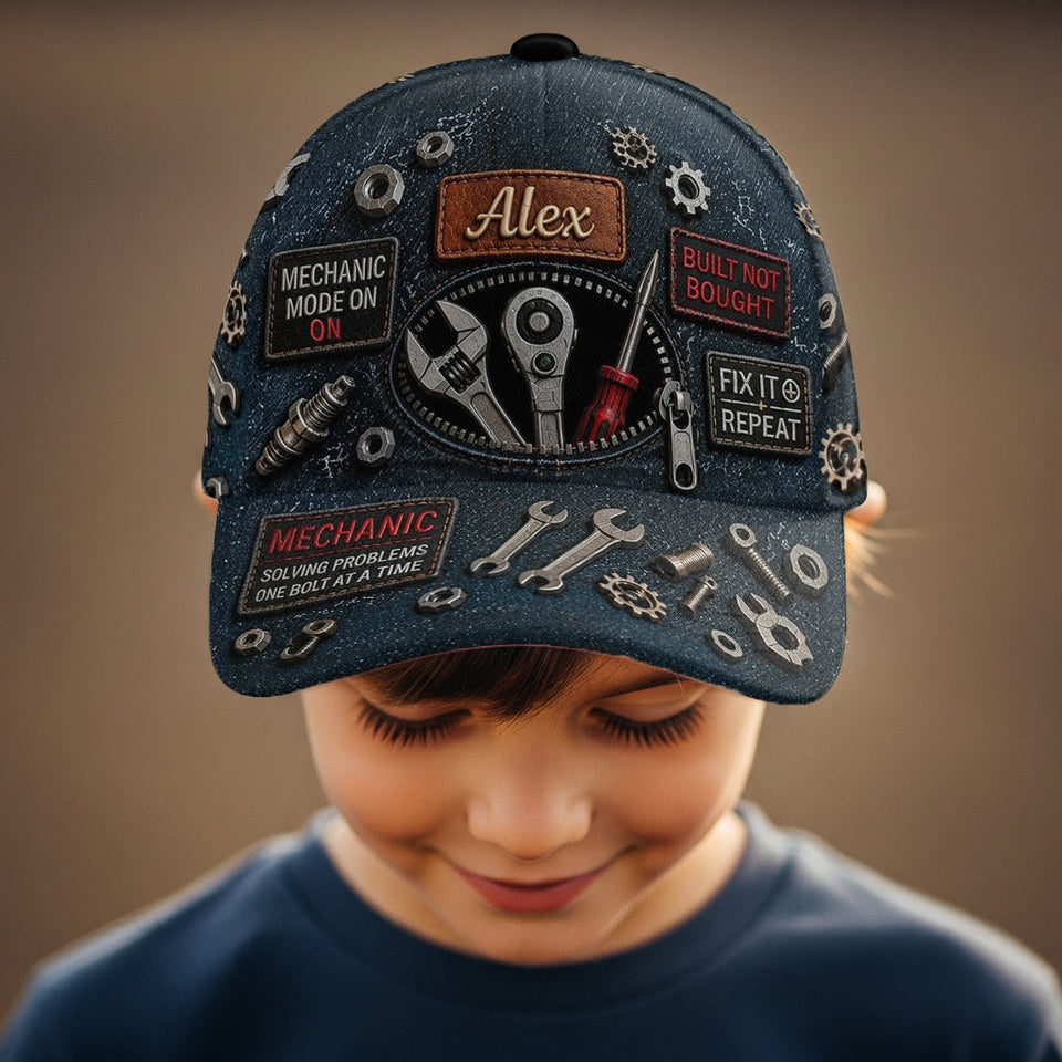Mechanic Gift - Personalized Mechanic Classic Cap