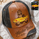 Custom Fishing Hat For Dad/ Husband/ Son... - Personalized Fishing Classic Cap