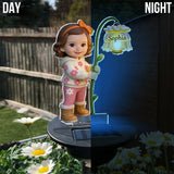 Grandma's Garden - Personalized Grandma Garden Solar Light