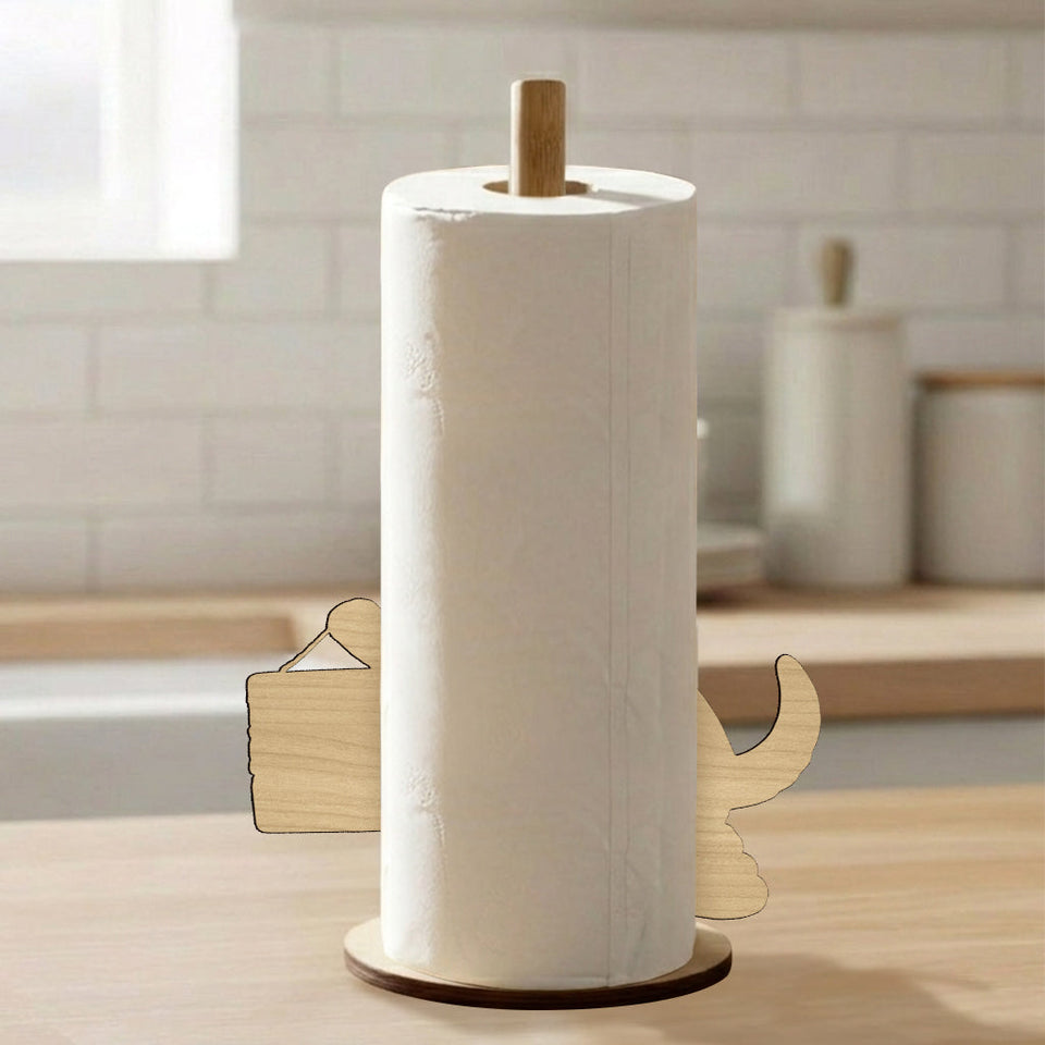 Custom Any Photo - Personalized Dog Paper Towel Stand