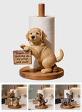 Custom Any Photo - Personalized Dog Paper Towel Stand