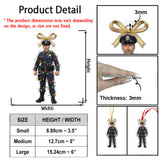 The Holiday's Protecter - Personalized Police Officer Ornament