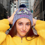 Unicorn - Personalized Kid Beanie Hat