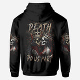 Til Death Do Us Part - Personalized Couple All Over Shirt