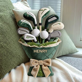 Love Golf - Personalized Golf Premium Faux Fur Pillow