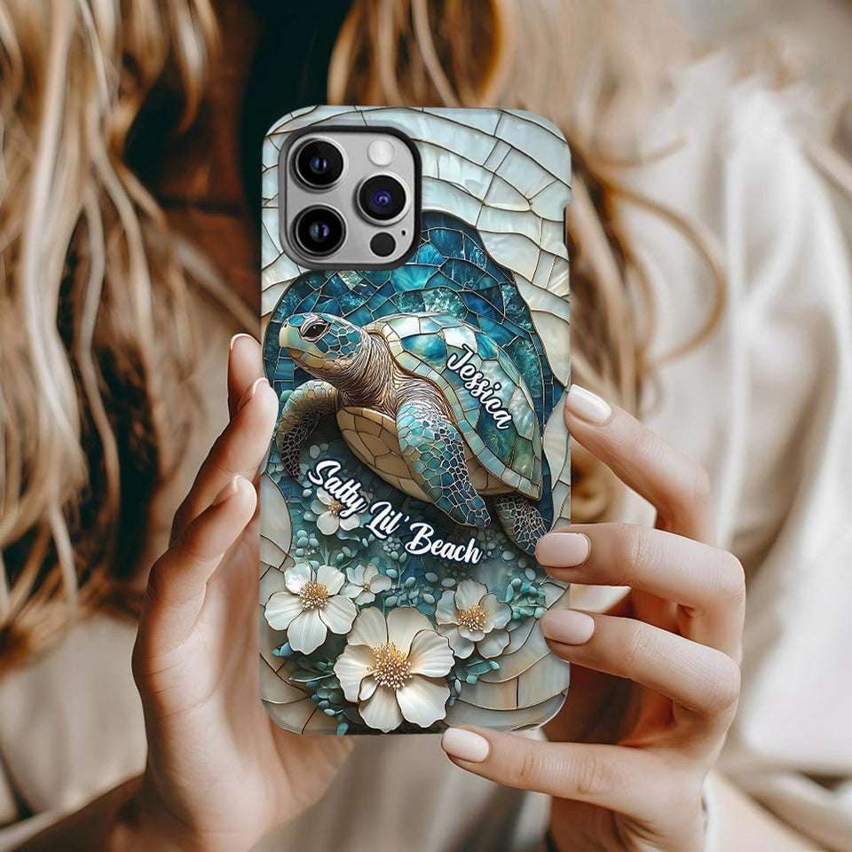Beautiful Turtle - Personalized Sea Lover Full Print Phone Case