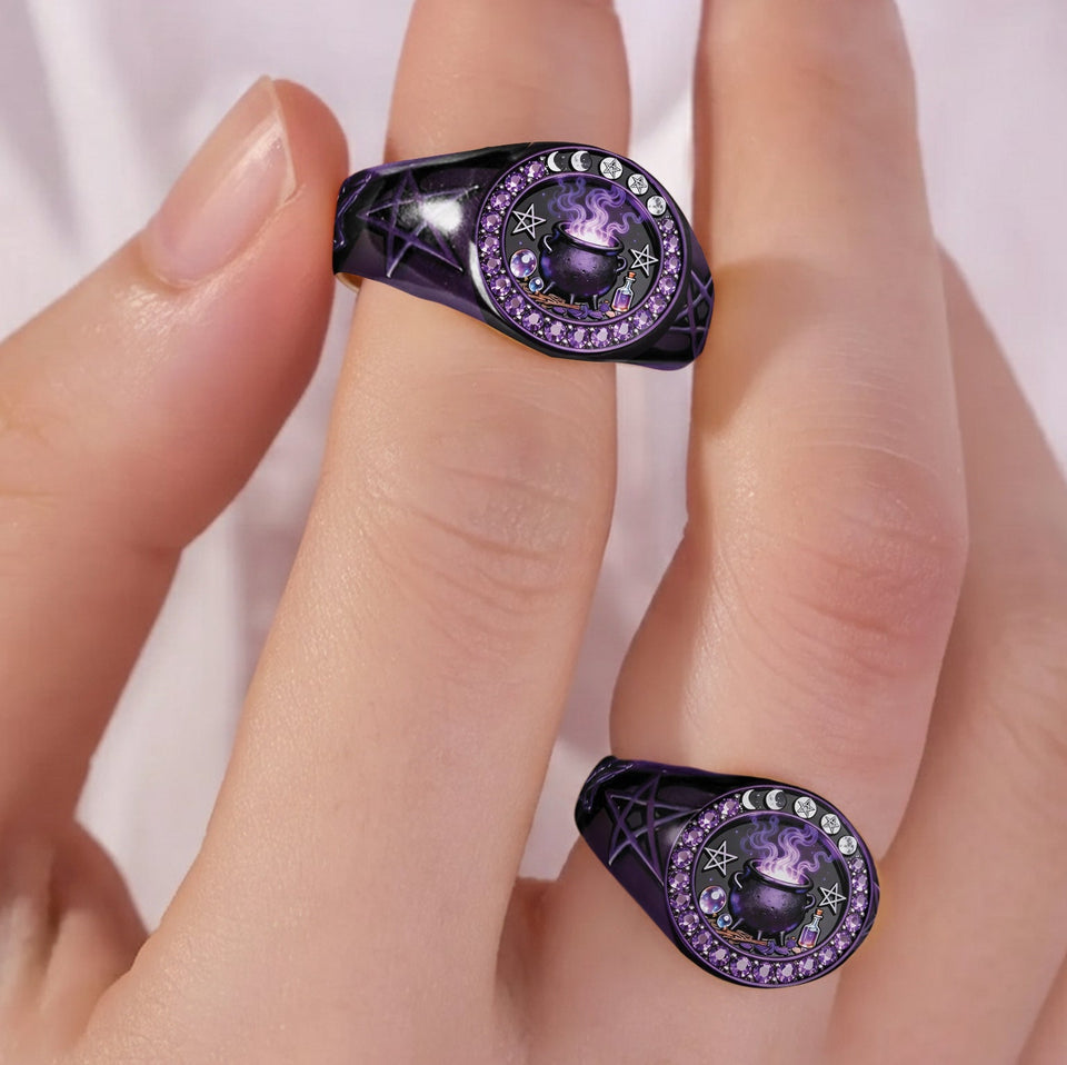Witch Craft - Personalized Witch Signet Ring