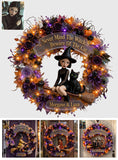The Witch Is In - Personalized Witch LED Light Acrylic Sign