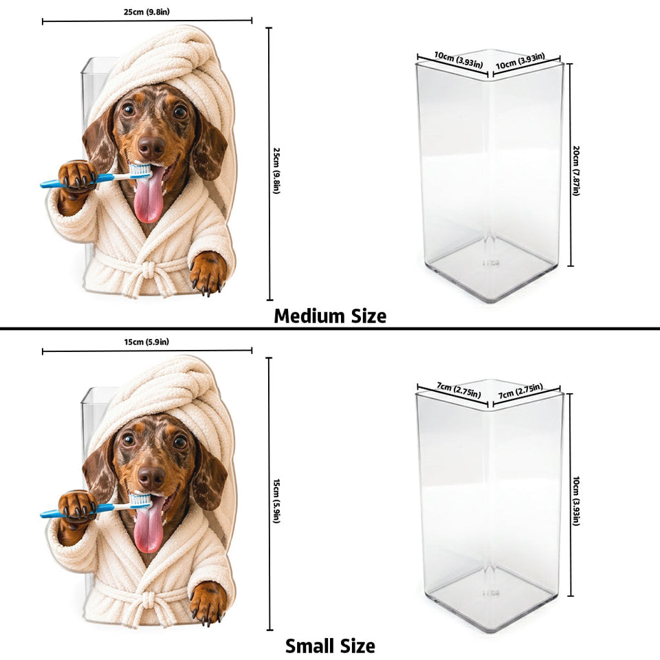 Cute Pet, Pet Lovers Gift - Personalized Dog Acrylic Pot