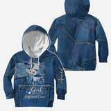 Just A Girl Who Loves Highland Cow - Personalized Highland Cow Hoodie and Leggings
