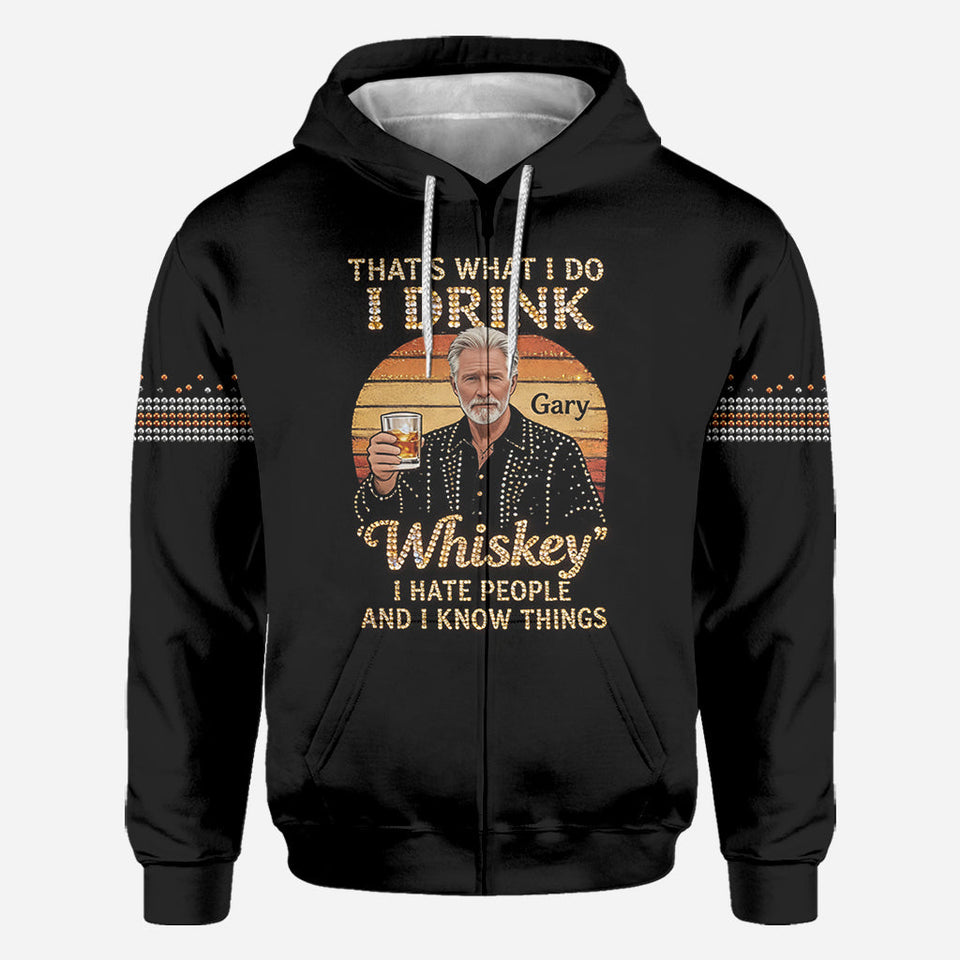 That's What I Do - Personalized Sarcasm All Over Shirt