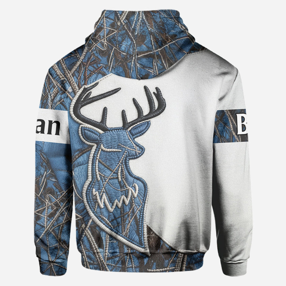 Couple Matching Shirts, Hunting Couple Matching Shirt - Personalized Hunting All Over Shirt