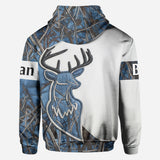 Couple Matching Shirts, Hunting Couple Matching Shirt - Personalized Hunting All Over Shirt
