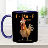 F-Claw - Personalized Chicken Accent Mug