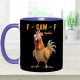 F-Claw - Personalized Chicken Accent Mug