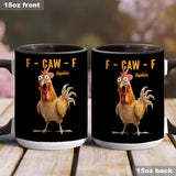 F-Claw - Personalized Chicken Accent Mug