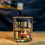 Police Officer - Personalized Police Officer Whiskey Glass