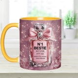 N01 Besties - Personalized Bestie Accent Mug