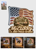 America Veteran - Personalized Veteran LED Light Acrylic Sign