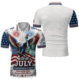 Independence Day, 4th Of July - Personalized Independence Day/ 4th of July Polo Shirt